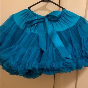 Blue Christmas Tutu Couture